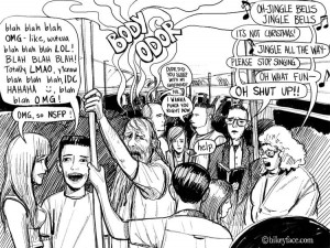crowd