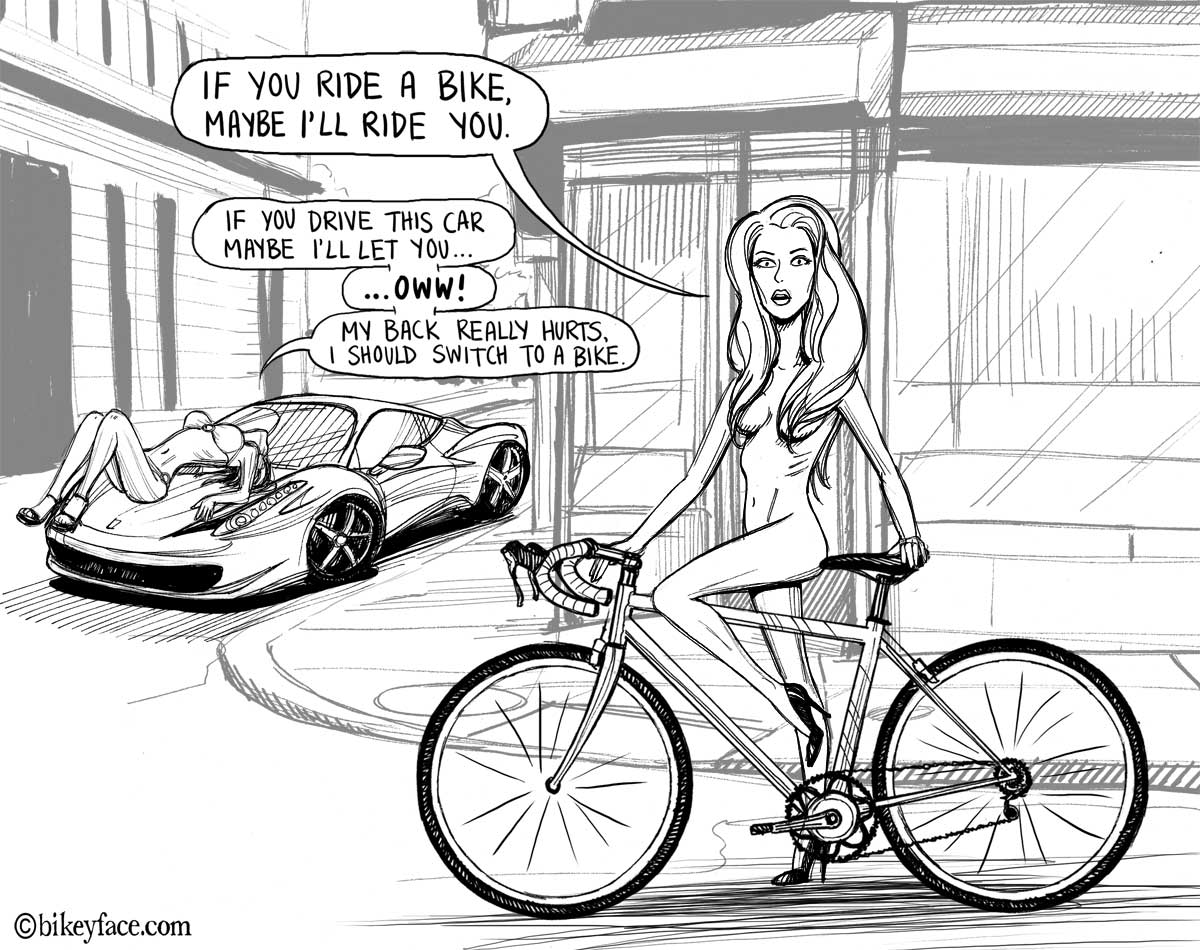 Real Women Bikeyface